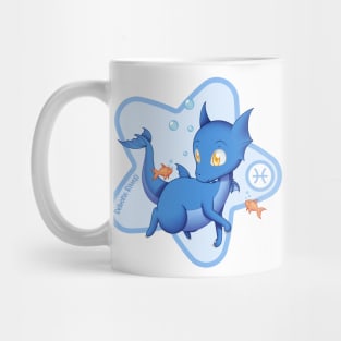 Zodiac Dragons - Pisces Mug